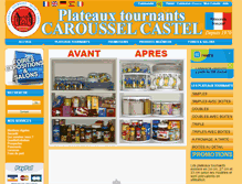 Tablet Screenshot of caroussel-castel.com